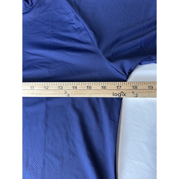 Women’s Size Small Golf Shirt 1/4 Zip Short Sleeve Navy Blue NWT Tennis - Picture 15 of 16